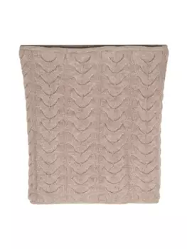 N.Peal снуд фактурной вязки, нейтральный цвет