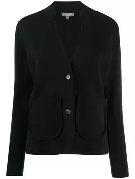 N.Peal трикотажный блейзер Milano, черный