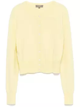 N.Peal укороченный кардиган Ivy, желтый