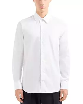 Нью-Йорк Классическая Рубашка Emporio Armani, белый