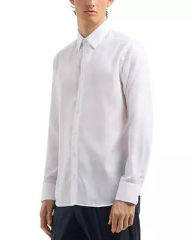 Нью-Йорк Классическая Рубашка Emporio Armani, белый