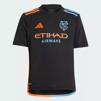 Нью-Йорк Сити 24/25 выездная майка детская Adidas, цвет Black