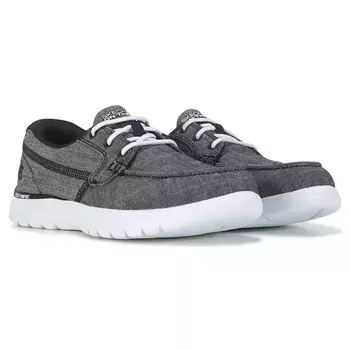 На ходу сгибайте на берегу обувь Skechers, черный