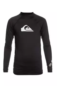 На все времена с длинным рукавом Quiksilver, черный