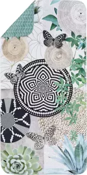 Набедренное спортивное полотенце "Skylar", (1 шт.), с принтом кактусов Hip 50х100 см (1 шт.), цвет multi-grn