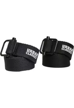 Набедренный ремень URBAN CLASSICS " Urban Classics Unisex Industrial Canvas Belt 2-Pack", синий