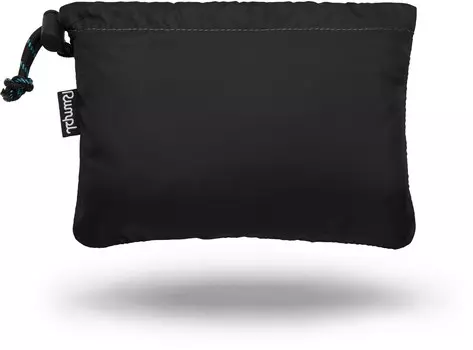 Набивная наволочка Rumpl, черный