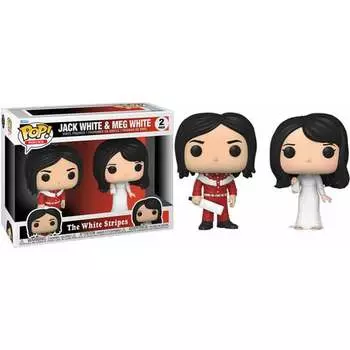 Набор 2 Фигурки Pop The White Stripes Джек Уайт И Мэг Уайт Funko