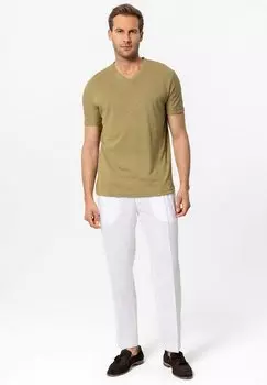 НАБОР 3 dandalo, Базовая футболка dandalo, хаки, темно-зеленый Petronilla