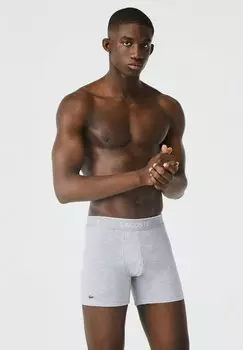 НАБОР 3 – Трусики 3 PACK Lacoste, цвет noir blanc gris chine