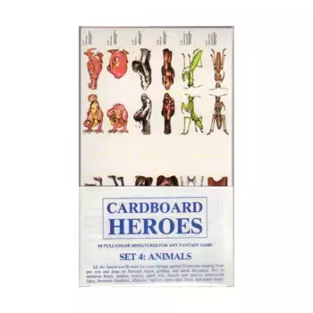 Набор №4 - Животные, Cardboard Heroes