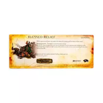 Набор 5 для ролевой игры «Наследие зеленого регента» — карта 3 из 10, «Благословенный рельеф», Dungeons & Dragons (3rd Edition) (d20) - D&D Encounters, Worldwide Gameday, & Other Promo Items