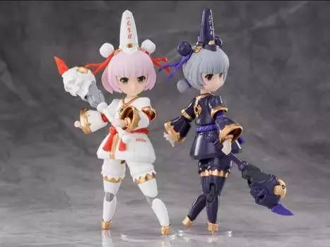 Набор A.T.K. Girl Black and White Impermanence Set of 2 Figures (Collection Card Ver.) 1/12 Scale Model Kit Eastern Model
