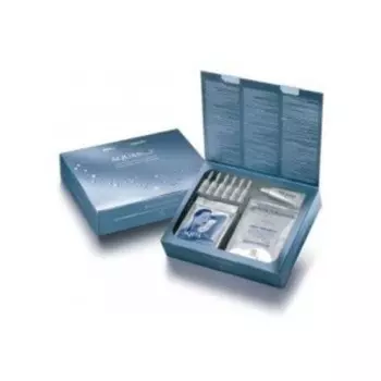 Набор Aqua Genomics — крем-пилинг с энзимами, увлажняющая сыворотка с гиалуроновой кислотой, питательная крем-маска с морскими минералами Bruno Vassari