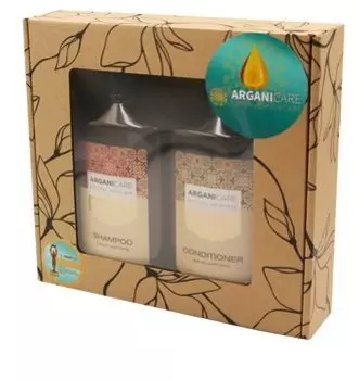 Набор Arganicare Castor Oil Укрепляющий шампунь + Кондиционер для волос 400 мл