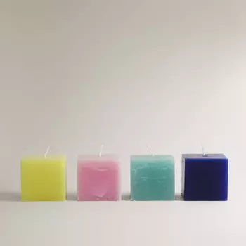 Набор ароматичских свечей Zara Home х Collagerie Pear & Tonka, 4 штуки