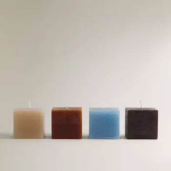 Набор ароматичских свечей Zara Home х Collagerie Pear & Tonka, 4 штуки