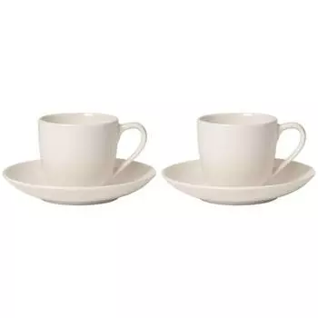 Набор эспрессо «для меня» 4 шт. Villeroy & Boch, белый