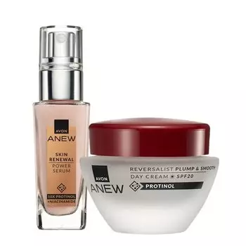 Набор AVON Anew с Protinol [Revesalist + Serum]