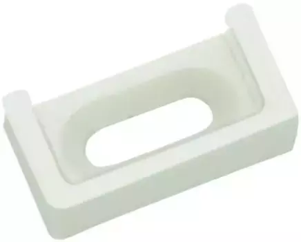 Набор аксессуаров для защитного крепления GARDINIA "Опора для установки по фальцу", (4 шт.), аксессуары для жалюзи-плиссе Easyfix 2,0 см, белый