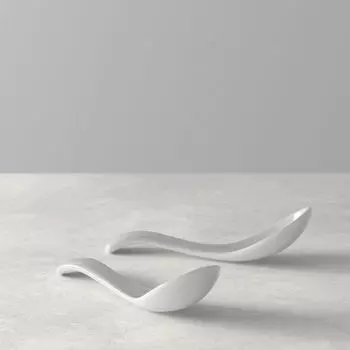 Набор азиатских ложек Soup Passion, 2 шт Villeroy & Boch, белый