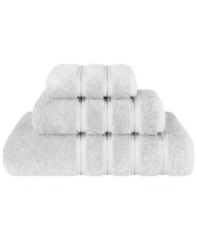 Набор банных полотенец Edison Premium из 3 предметов из 100% турецкого хлопка American Soft Linen, серый