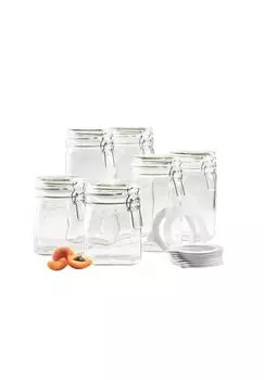 Набор банок для хранения Gothika с крышкой, стекло MaSer