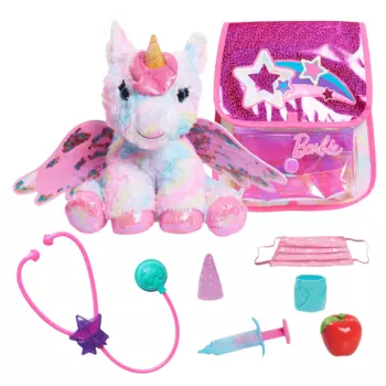 Набор Barbie Unicorn Doctor Set W/ Lights & Sounds, 9 предметов