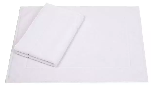 Набор Betz из 2 ковриков для ванной 50х70 см ПРЕМИУМ Коврик для ванной Коврик для ванной Коврик для душа 100% хлопок 650г/м цвет: белый Betzshop