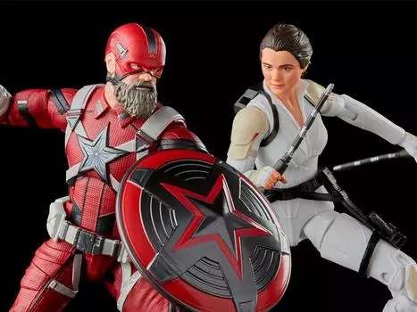 Набор Black Widow Marvel Legends Red Guardian & Melina Two-Pack HASBRO