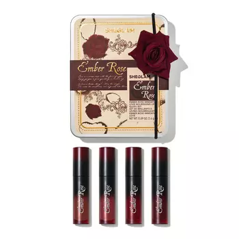 Набор блесков для губ Sheglam Ember Rose Immortal Love, 4 предмета