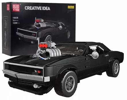 Набор блоков для спортивных автомобилей черный 1439 шт. RAMIZ