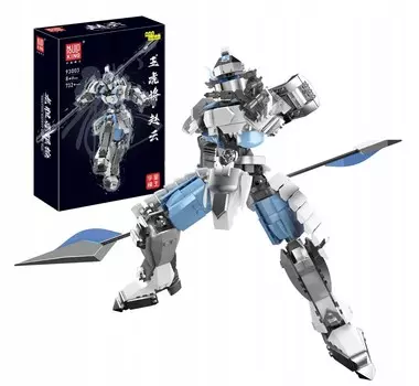 Набор блоков Mold King 93003 Warrior ZhaoYun, один из Пяти Тигров Mould King