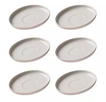 Набор блюдец для эспрессо jasper, 6 шт. Ritzenhoff, розовый