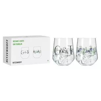 Набор бокалов для джина Botanic Lights №5, №6 от команды дизайнеров Ritzenhoff