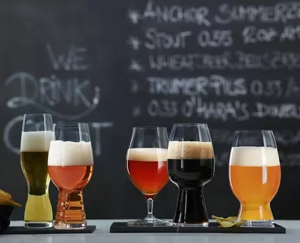 Набор бокалов для крафтового пива Spiegelau American Wheat Beer, 4 шт, прозрачный