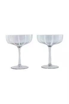 Набор бокалов для шампанского Mizu, 2 шт. OYOY, прозрачный