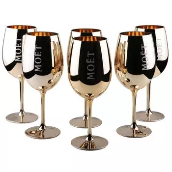 Набор бокалов для шампанского Mot & Chandon, медь, 6 шт Moet & Chandon