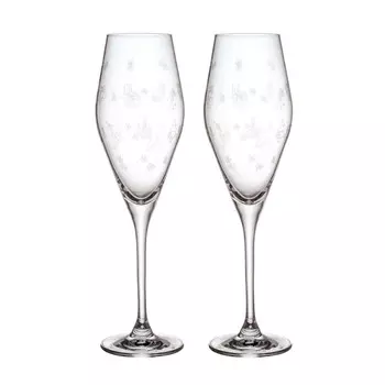 Набор бокалов для шампанского Toys Delight, 2 предмета 0,26 л Villeroy & Boch, прозрачный