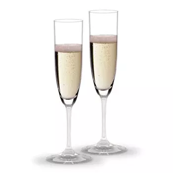 Набор бокалов для шампанского Vinum, 2 шт, 0,16 л Riedel, прозрачный