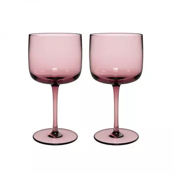 Набор бокалов для вина Like Glass Grape, 2 предмета like. by Villeroy & Boch, фиолетовый