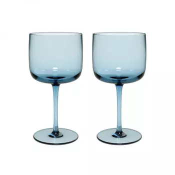 Набор бокалов для вина Like Glass Ice, 2 предмета like. by Villeroy & Boch, синий