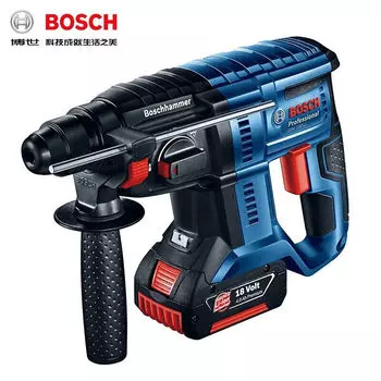 Набор Bosch для резки, бесщеточный электрический молоток GBH180-LI, 18 В, литиевый аккумулятор двойного назначения, перезаряжаемый четырехточечный электрический молоток