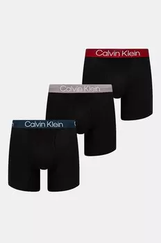 Набор боксеров Calvin Klein Underwear, 3 пары, черный