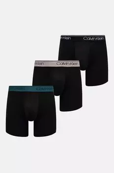 Набор боксеров Calvin Klein Underwear, 3 пары, черный