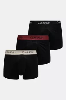 Набор боксеров Calvin Klein Underwear, 3 пары, черный