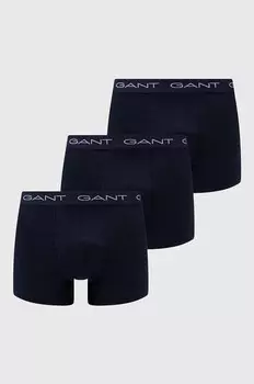 Набор боксеров Gant, 3 шт, темно-синий