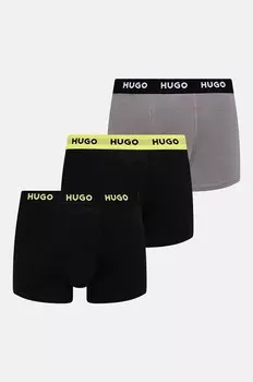 Набор боксеров HUGO, 3 шт, черный