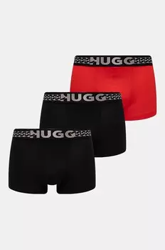 Набор боксеров HUGO, 3 шт, красный