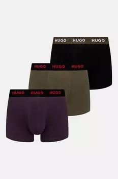 Набор боксеров HUGO, 3 шт, мультиколор